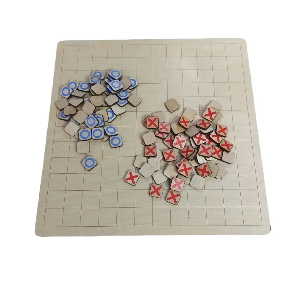 Bộ Cờ Caro Bằng Gỗ, Đồ Chơi Phát Triển Tư Duy, Khả Năng Ghi Nhớ Và Nhận Biết Board Game