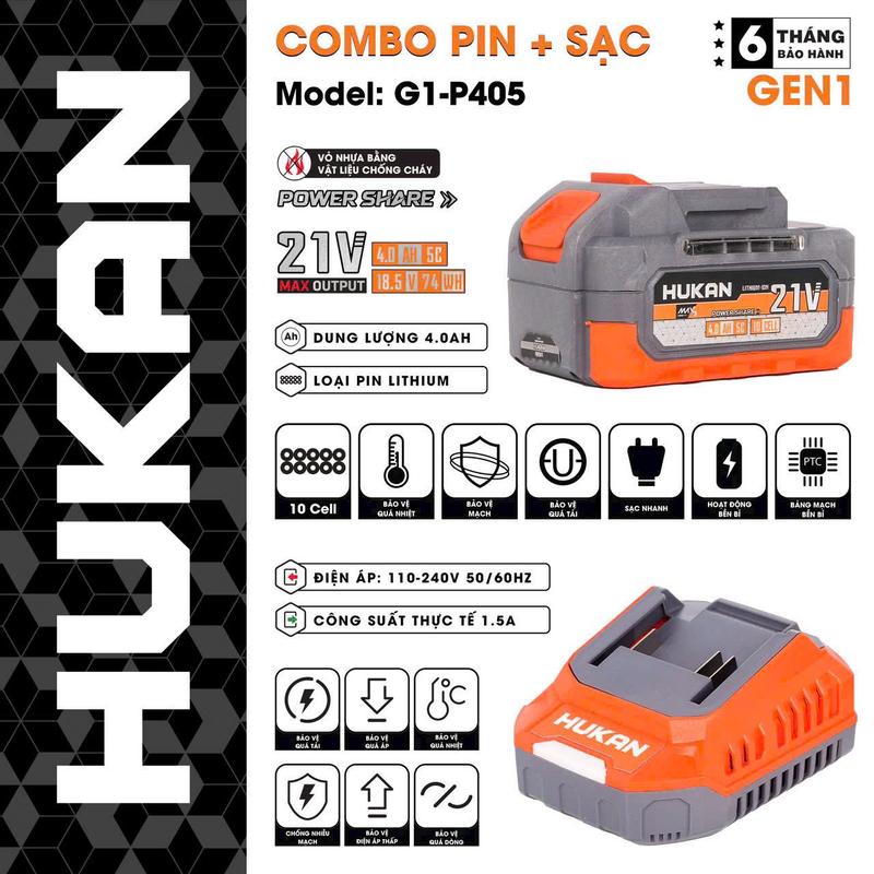 Product Introduction of Phụ Kiện Hukan HM21 Dụng Cụ Cầm Tay, mạch 4 mosfed, chân phổ Thông, Chống Cháy, Chống Va Đập 5
