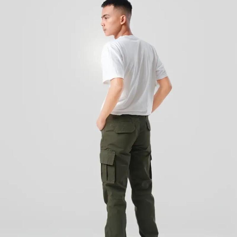 Celana Panjang Cargo Ripstop Jumbo Big Size | Cargo Tactical Panjang Semi Slimfit | Celana Cargo Panjang Pria Dewasa kimpol | CELANA CARGO PANJANG PALING KEREN MURAH MERIAH Outdoor Distro Cowok Casual Kerja 4