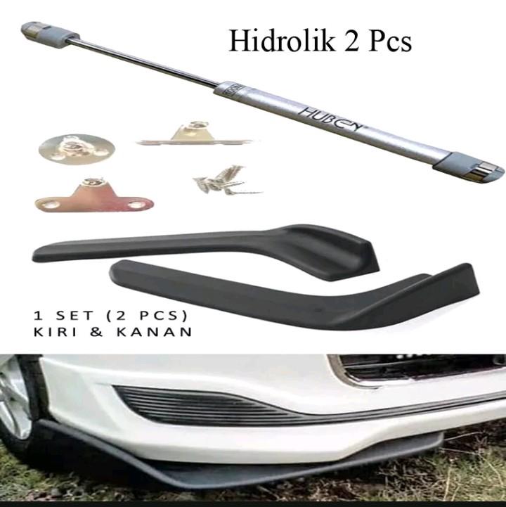 Paket Winglet Mobil Universal 1 Pasang + 2 Hidrolik 2