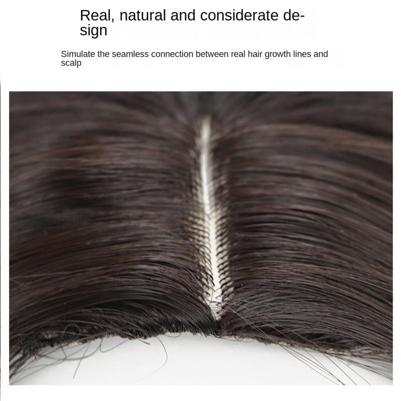 Product Introduction of Jojo Siwa Wig Heat Resistant Fiber Synthetic Topper Hairpiece Hair Extension Natural Toupee Invisible Clourse Hairpieces Natural Clip-In Long Straight Hair Women 10