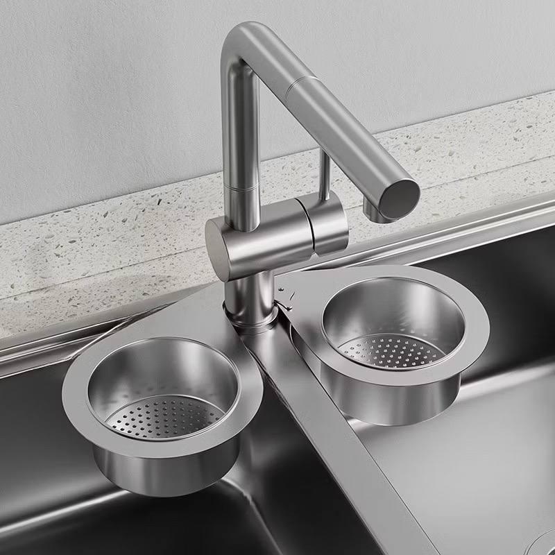Khay lọc rác bồn rửa chén, không còn lỗi lo tắc bồn rửa 7