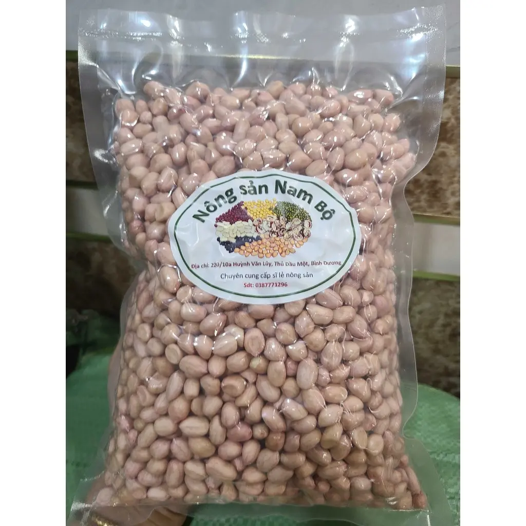 Đậu phộng sống thơm ngon - 2 loại Lớn/ Nhỏ túi hút chân không
