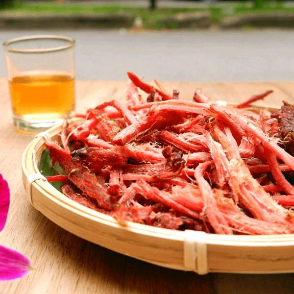 500G THỊT LỢN GÁC BẾP Kèm Chẩm Chéo Tây Bắc - Ăn Vặt - Chua Cay Food Snack 5