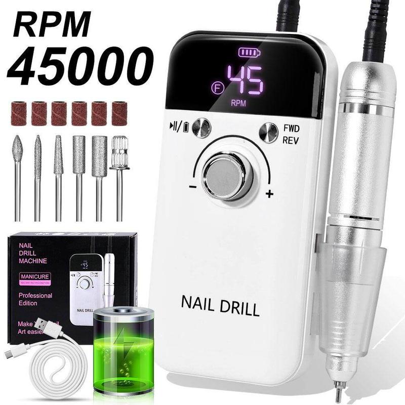  Máy làm móng cao cấp Nail Magic V6 máy mài móng chuyên dụng trong ngành móng tay Dụng cụ đánh bóng móng chân 