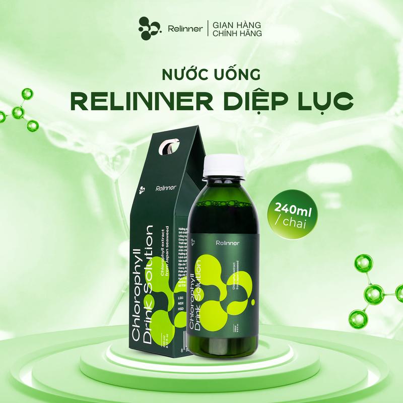Nước uống diệp lục Relinner Chlorophyll Drink Solution 240ml