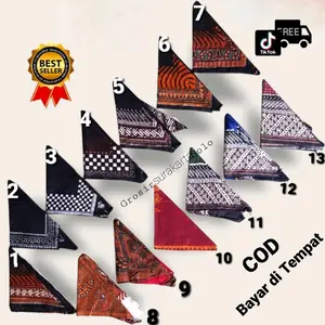 Udeng Batik Segitiga | Iket Batik Iket Batik Segitiga Blangkon Totopong Beeket Iket Jawa