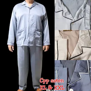 Piyama pp satin jumbo pria Celana Katun
