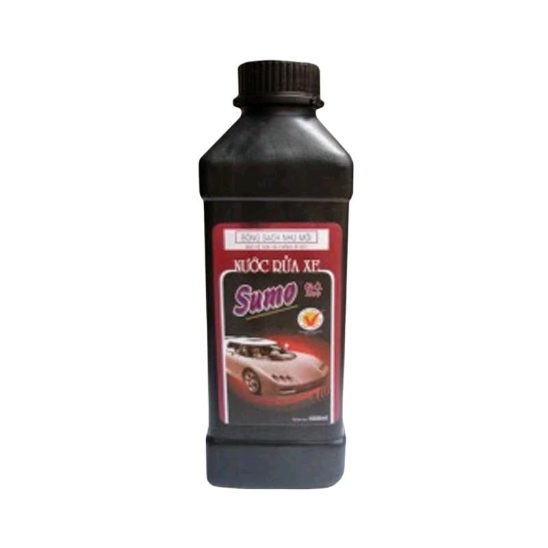  Nước rửa xe Sumo 1L chai vuông đậm đặc chuyên dùng cho xe máy xe hơi 