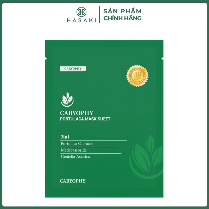 Mặt Nạ Caryophy Hỗ Trợ Dưỡng Ẩm Da 22g | HASAKI BEAUTY