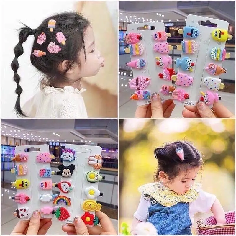 Set 10c kẹp nhựa dẽo [chọn mẫu] 0