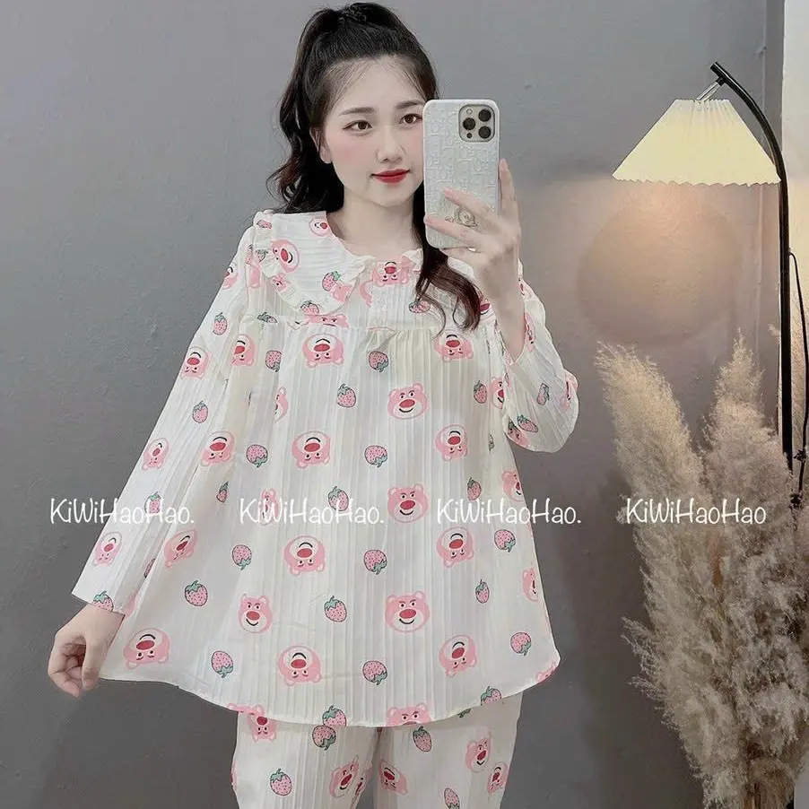 Bộ Bầu Kết Hợp Sau Sinh Chất Đũi Gân Mềm Mịn Mát Size Từ 40 - 70kg