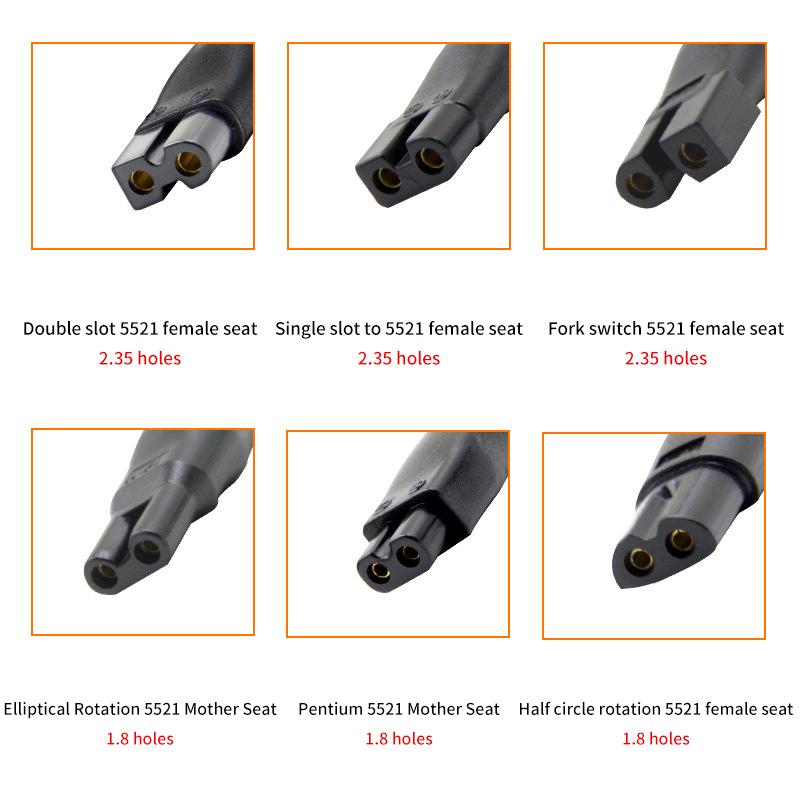 Product Introduction of 8 PCS Power Cord 5V Replacement Charger USB Adapter Cable DC Converter Universal For All Kinds Of Electric Shaver Hair Clippers 16