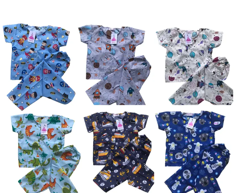 piyama anak 1 bulan - 6 bulan size XS 100ribuan 6stel Cewe Cewek Cowo 3