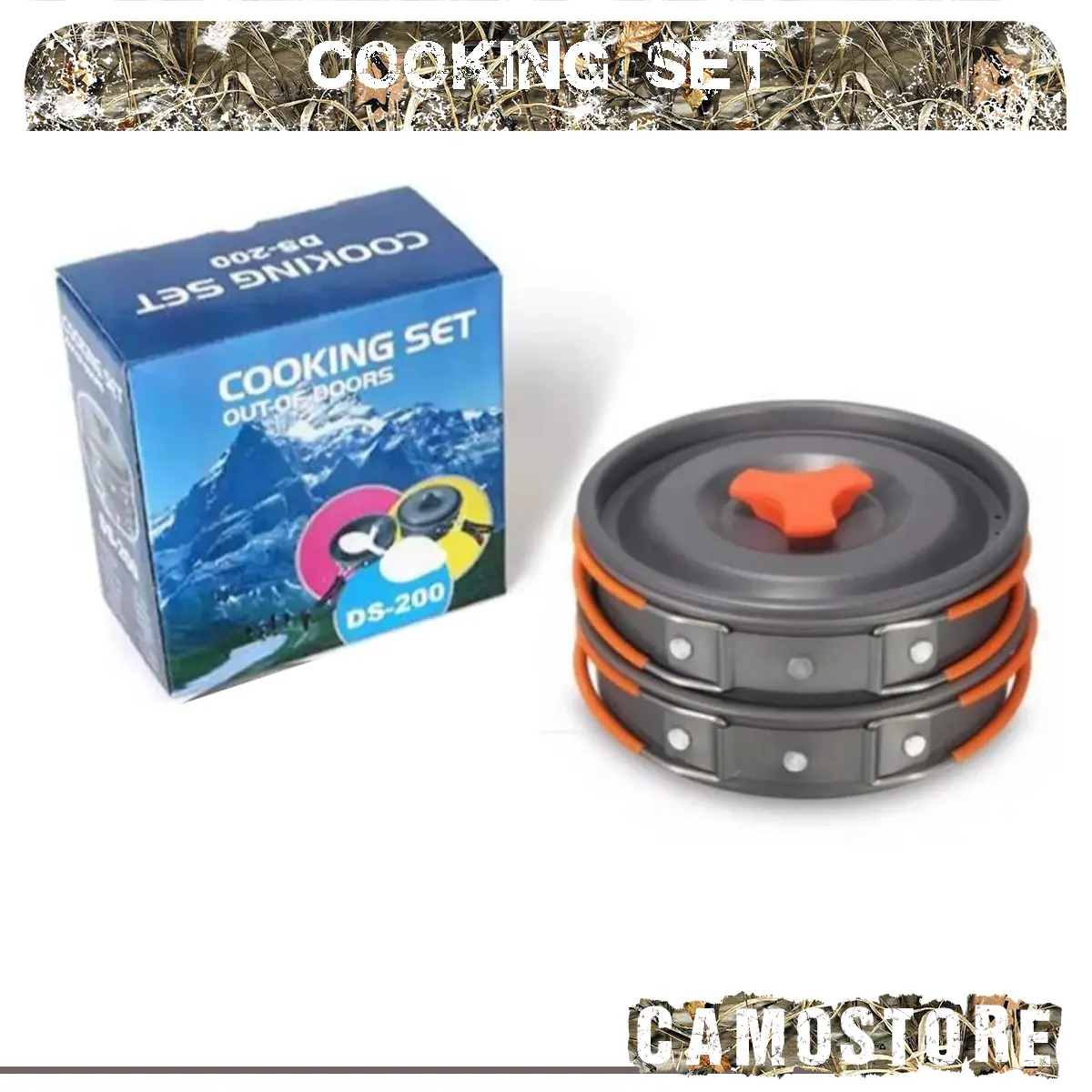 Cooking set DS 200 Nesting Cooking set Alat masak camping WH SY - Shop ...