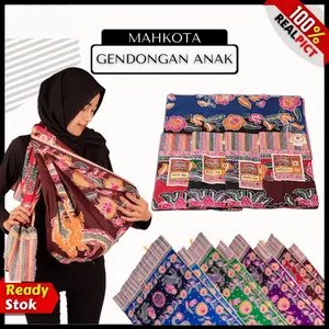 Kain Gendongan Selendang Jarik Gendong Bayi Baru lahir Mahkota Corak Liong Naga