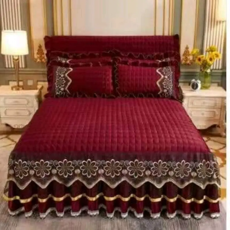 Bộ Vỏ Chăn Nhồi Bông 1 cái + 2 cái 4
