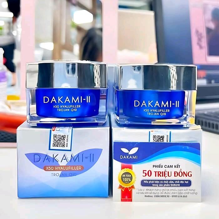 Kem dưỡng da Dakami II 30G – Mẫu mới 2023