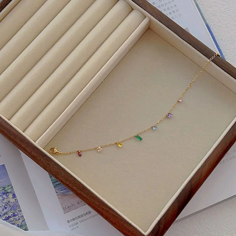 Kalung Titanium Wanita Warna Warni K896 3