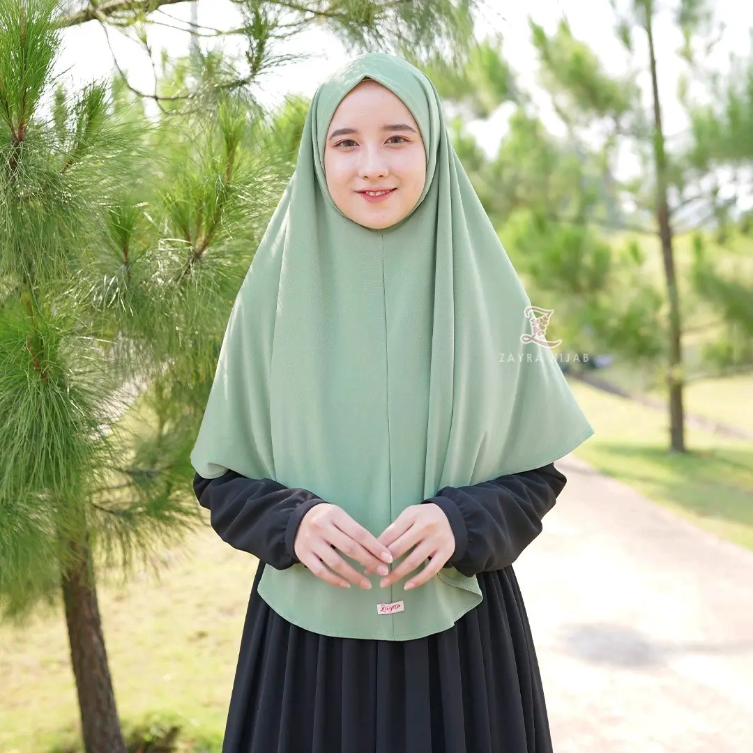 khimar rumi daily ORI Zayrahijab / agen resmi matt jersey premium (jauh beda banget sama jersey dipasaran)