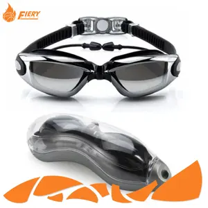 [Fiery Sport] Kacamata Renang Dewasa Grilong Anti Fog Embun Free Penutup Telinga Pria Wanita Anti Air Pria Wanita