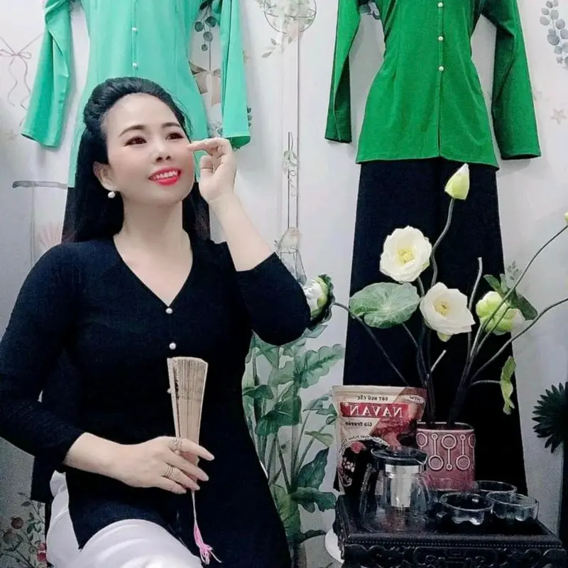 áo bà ba thun co giãn 4 chiều 7