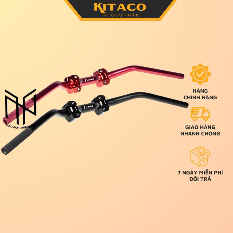 Ghi đông trung quốc Rizoma-Combo ghi đông xe điện xmen+cùm nâng loại 28mm(hàng loại 1 Rizoma)