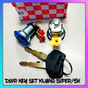 KUNCI PINTU / DOOR KEY TOYOTA KIJANG SUPER KF40/5K SET KANAN DAN KIRI