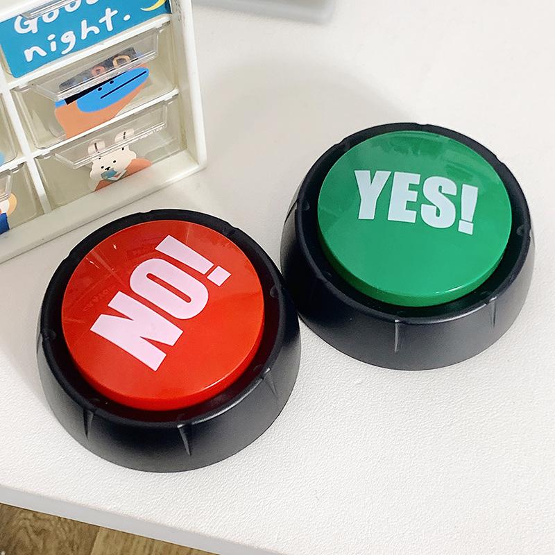 YES/NO Sound Button – Funny Electronic Prank Toy for Office - TikTok ...