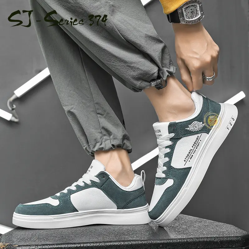 Sepatu Sneakers Pria Casual Cakep Buat Anak Kuliah dan Trendy Kualitas Premium - 374 3