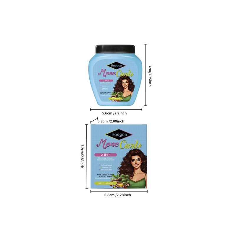 Leave-in Hair Care Cream, 1 Count Moisturizing Hair Care Cream for Strengthening Hair, Nourishing Hair Care Product for Women & Men 1