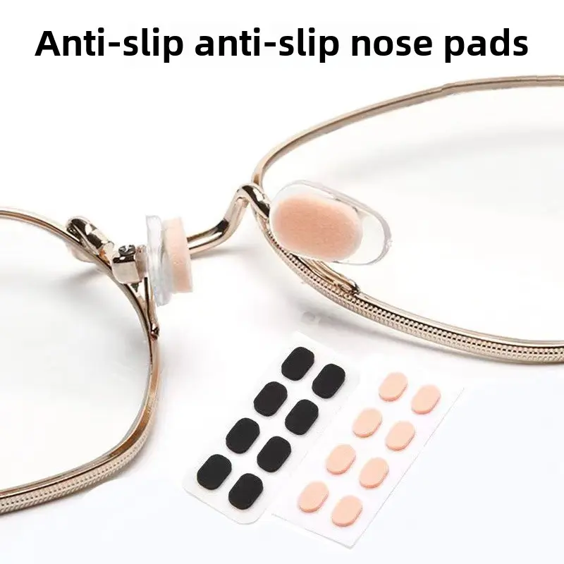 Non-slip Height Increase Glasses Nose Pad,Self-adhesive Pressure-relief Glasses Nose Cushion,No-mark Makeup-proof Glasses EVA Nose Pad