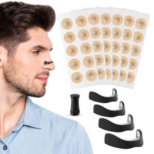 Magnetic Breathing Nose Sticker, 1 Set Advanced Magnetic Nasal Stripes Soft and Easy To Breathe Nose Sticker, Suitable for Any Situation, Relax At Home, Travel and Adventure, Magnetic Nasal Strips, Breathable Nose Strip, Magnetic Nasal Dilator
