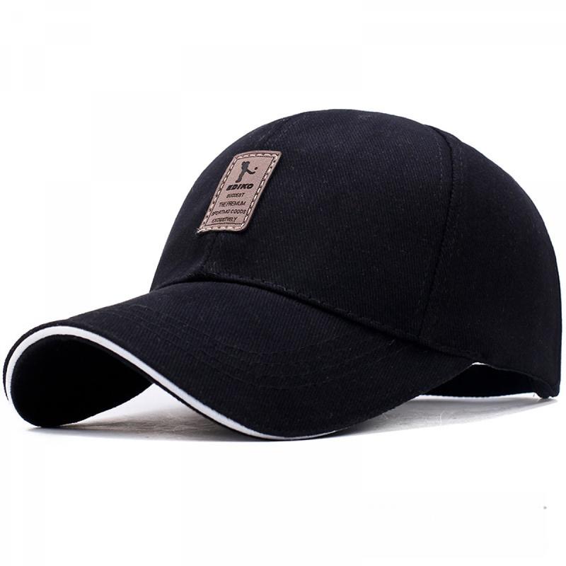 Mũ Bóng Chày Nam, Phong Cách Hàn Quốc Mới, Mũ Lưỡi Trai Logo Giữa, Unisex, Thích Hợp Cho Mùa Xuân Và Mùa Thu, Mũ Chống Nắng Giải Trí Ngoài Trời. Hat Nón 5