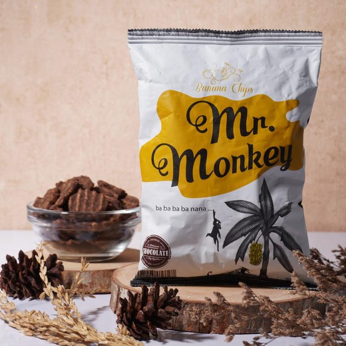 Gambar Mr Monkey Keripik Pisang Lampung Aneka Rasa dari The Little Snacks Kota Tangerang Selatan Tokopedia