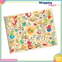 Gambar (paket 5 lembar) Motif Birthday hbd kids Kertas Kado uk standar Sansan Wawa - wrapping paper gift untuk birthday ulang tahun pesta wedding - Packing Kardus dari Sansan Wawa Kota Administrasi Jakarta Barat 1 Tokopedia