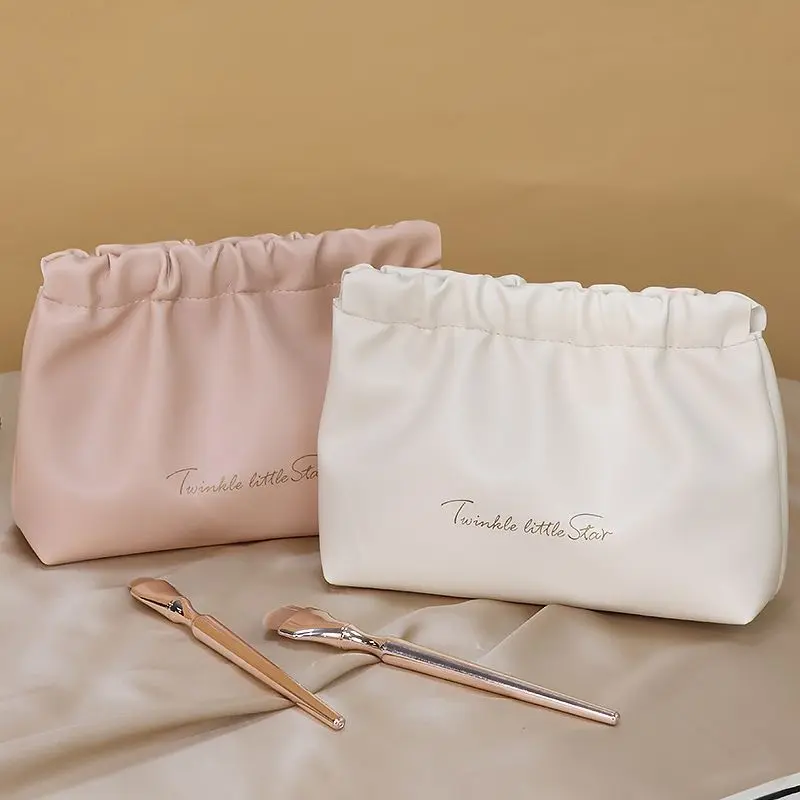 [Moneybagg] student small bag cosmetic bag portable Portable out automatic closed storage shrapnel buggy bag change earphone bag purse