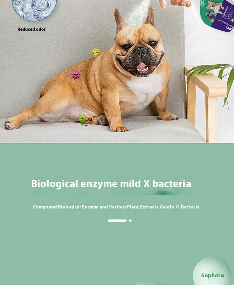Product Introduction of Pet deodorant 500ml deodorant perfume dog cat disinfectant pet deodorant spray pet disinfectant 9