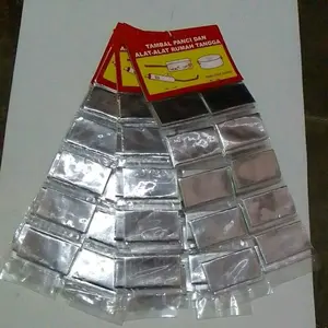 [1 rtg] tambal panci bocor wajan/ seng alumunium isi 20 pcs