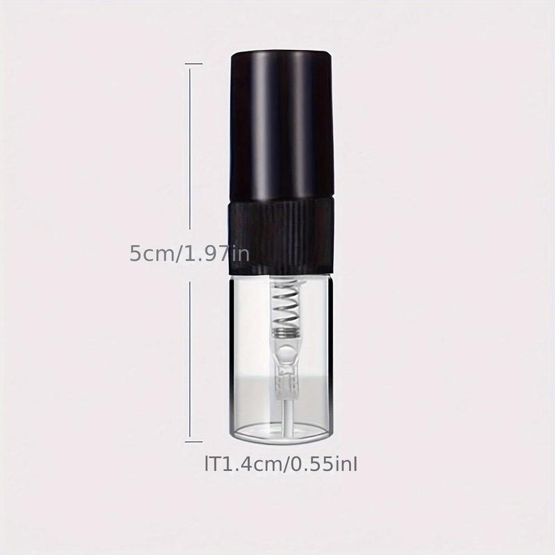 Portable Perfume Bottle Set, 21pcs/set Including 18pcs 2ml Empty Perfume Spray Bottle and 3 Accessories, Refillable Perfume Atomizer Bottle, Travel Sprayer Bottle, Perfume Dispenser, Skin Care Tools 1