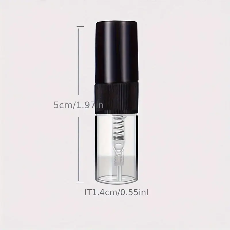 Portable Perfume Bottle Set, 21pcs/set Including 18pcs 2ml Empty Perfume Spray Bottle and 3 Accessories, Refillable Perfume Atomizer Bottle, Travel Sprayer Bottle, Perfume Dispenser, Skin Care Tools 1