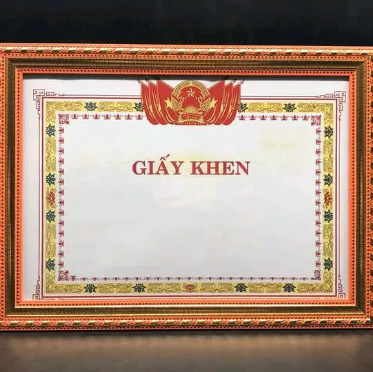 khung bằng khen giấy khen khổ a3