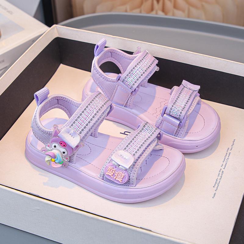 Sandal Bé Gái Kuromi 2025 đi học đi chơi mềm nhẹ (Form nhỏ) 3