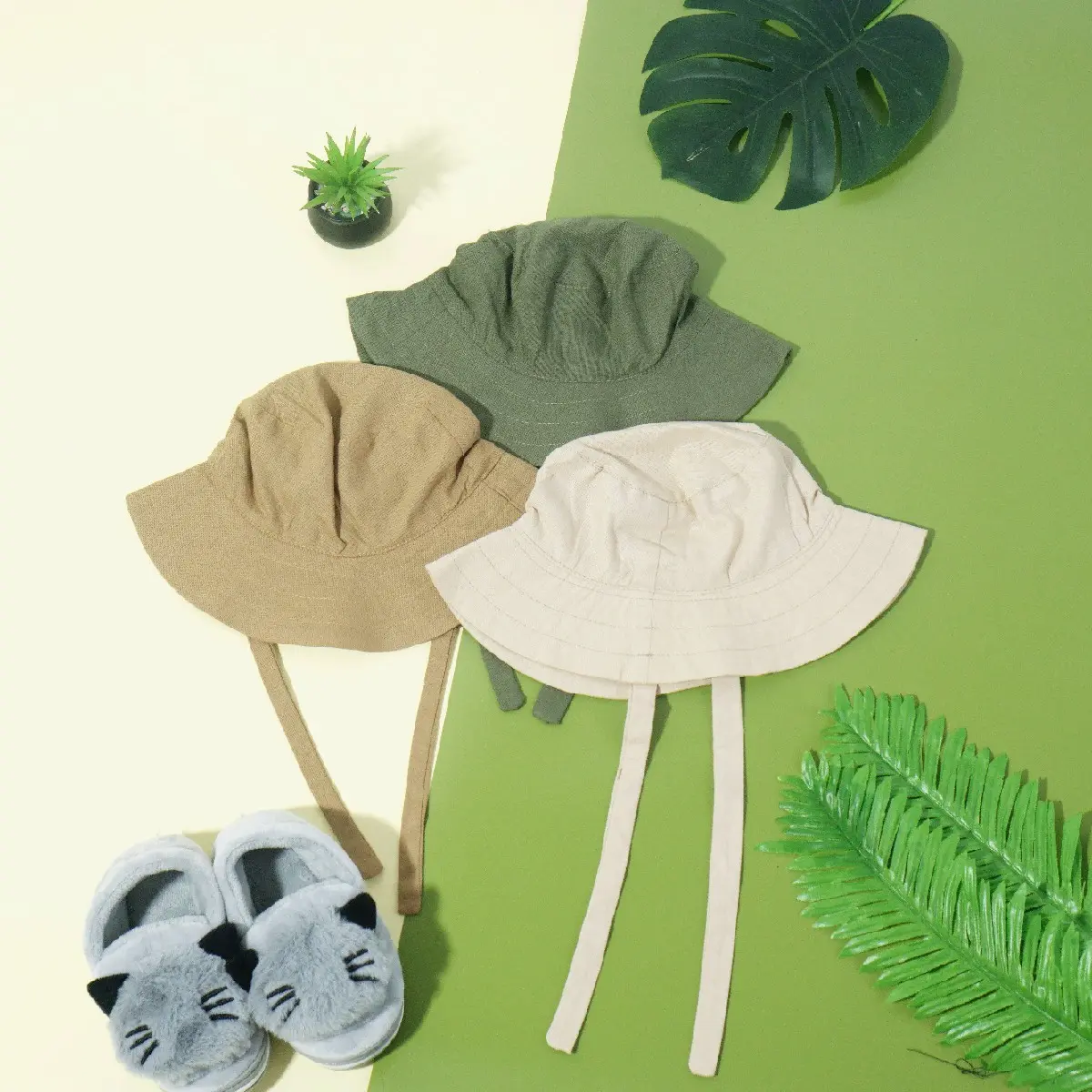 Bucket Safari Outdoor lucu keren Polos