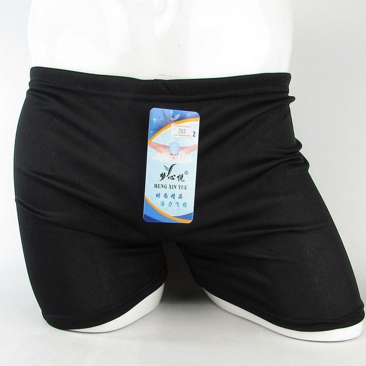 Product Introduction of Summer Adult Men Fashion Swimming Trunks Wholesale Black Quick-Drying Free Size plus Size Boxer High Elastic Middle Youth Swimming Trunks 22