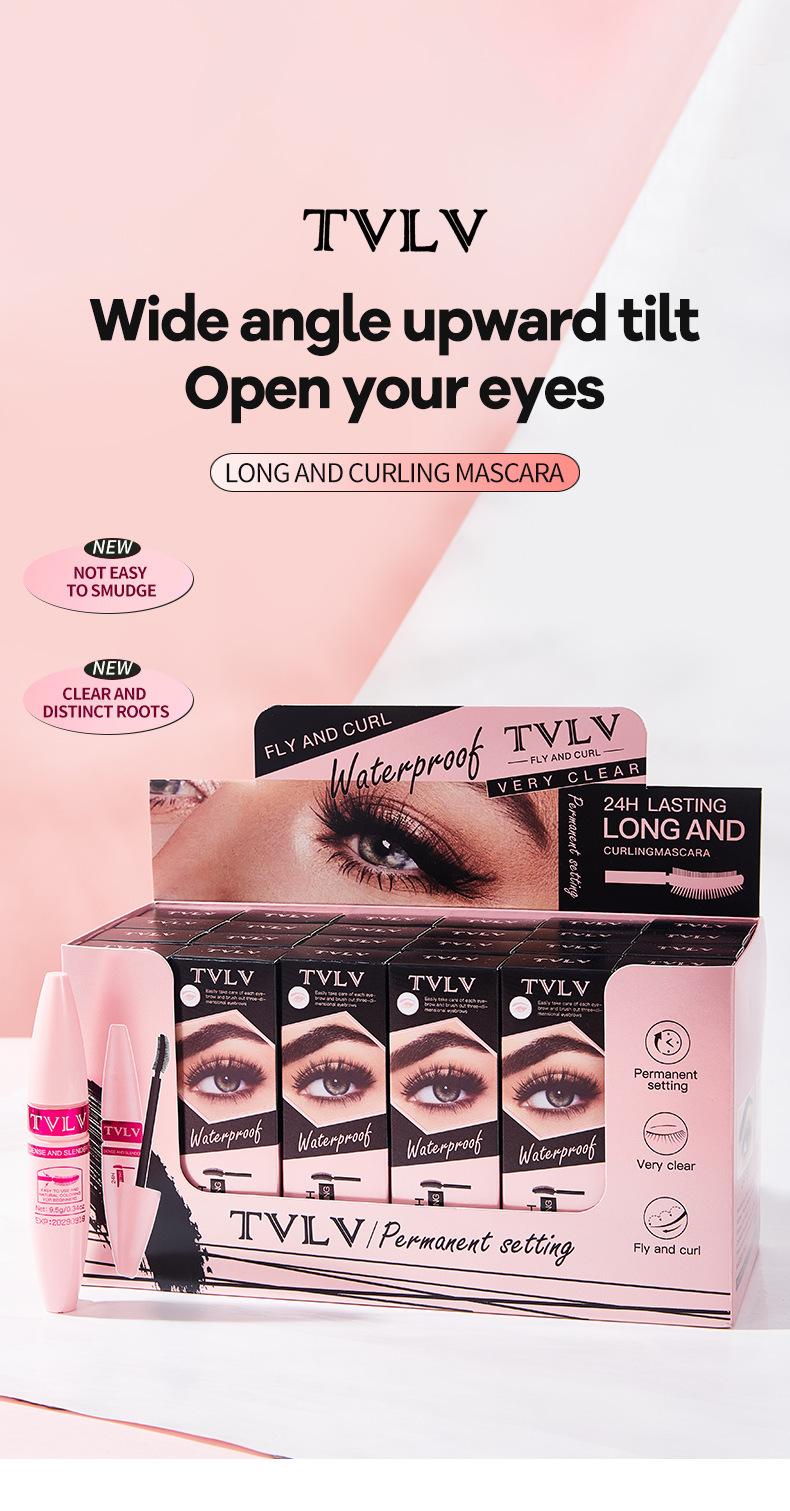Product Introduction of 3D styling mascara, waterproof, smudge-proof and sweat-proof, black long and curling eyelashes 0