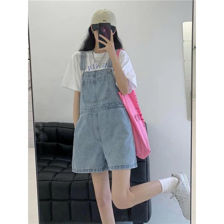 Quần Yếm Jeans Tôn Dáng, Quần Yếm Phong Cách Hàn Quốc Chất Dày Dặn Siêu Mềm Mại KoKo Y3