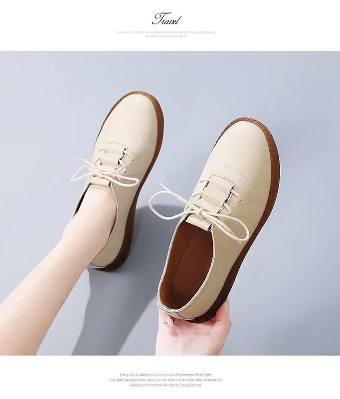 Product Introduction of Pumps Women's Spring and Autumn Soft Soled Flats Comfortable Work Shoes Girls' Mom Shoes 23