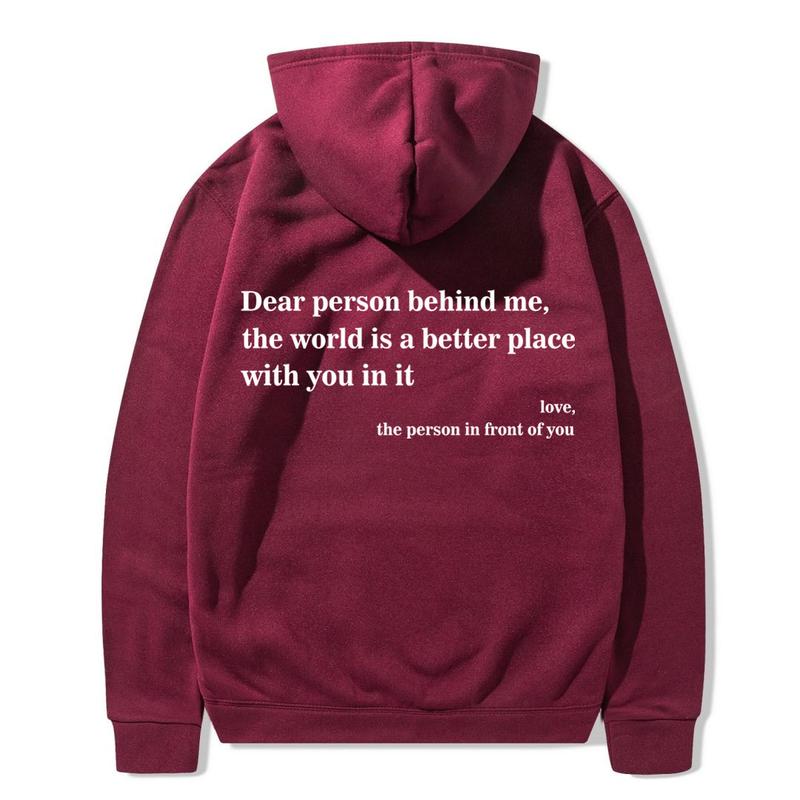 Product Introduction of Áo Hoodie Chải Cho Nữ, In Chữ Trơn, Có Túi Kangaroo, Dây Rút, Áo Hoodie In Hình, 2023 18