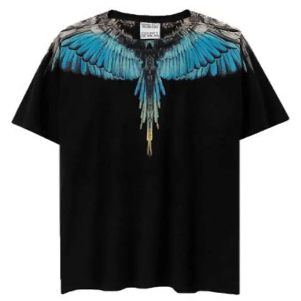 2024 New Harajuku Ethnic Style Phoenix Pattern 3D Printed T-shirt Top Street Style